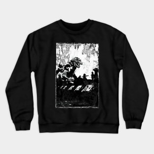 Godzilla Vs the Army Crewneck Sweatshirt